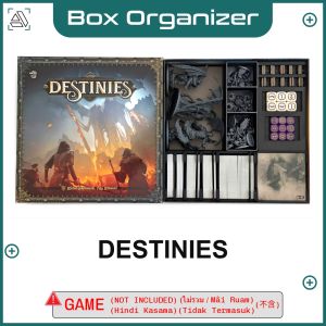 Destinies Board Game Box Organizer Insert