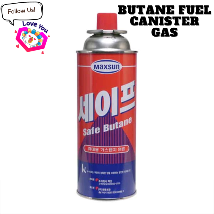ms Butane fuel canisters for use in camping stoves Gas Cannister Safe Fuel Cartridge for
