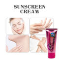 [SET OF 3PCS] 60ml Kiss Facial Tinted Sunscreen Cream SPF90+ High Protection UV PLUS Anti Aging. 