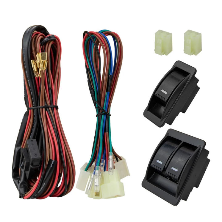 Universal Electric Power Window Lift Regulator Conversion Kit 2 Door Pickup | Afauto2016 Power Window Kit