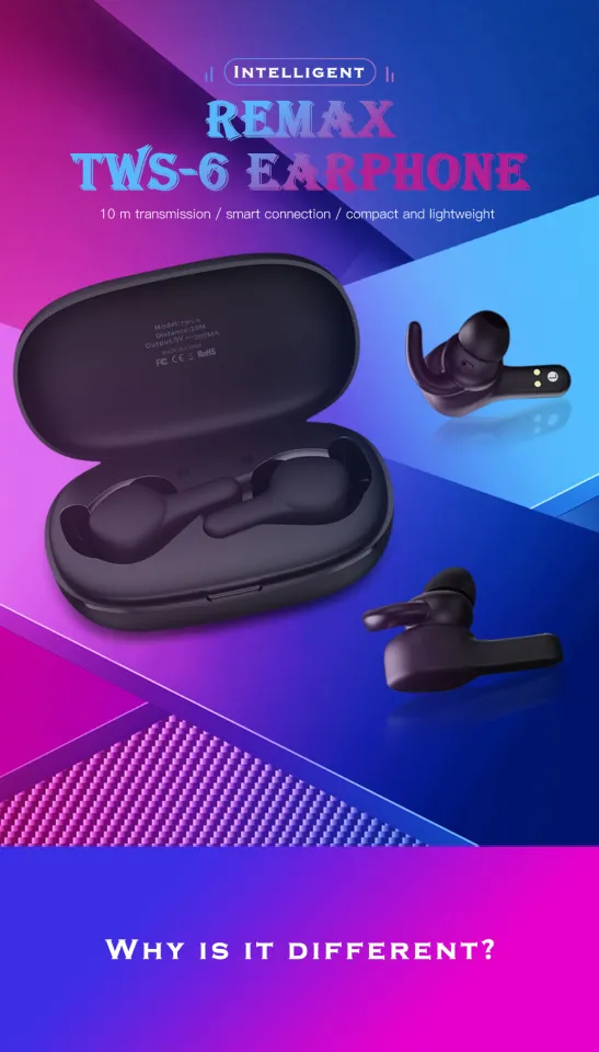 Tws 6 2025 wireless bluetooth earbuds