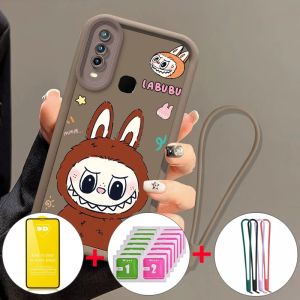 เคสสำหรับ VIVO Y12 VIVO Y15 VIVO Y17 VIVO Y19 VIVO Z1 PRO เคสศัพท์ ซอฟต์เคส ซิลิโคน ป้องกัน ฝาครอบกันกระแทก ดีไซน์ใหม่ การ์ตูนสวยงาม labubu JTMLBB01