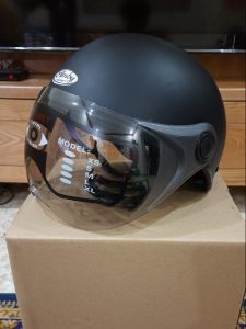 Mũ bảo hiểm nửa đầu NamNữ có kính AMBY đủ màu