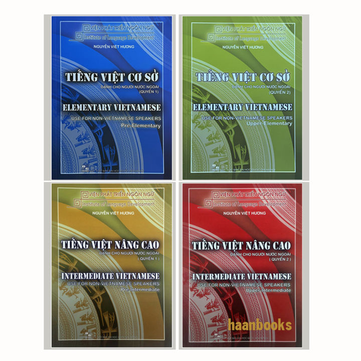 Combo Bộ sách Tiếng việt cơ sở + nâng cao dành cho người nước ngoài (Lẻ ...