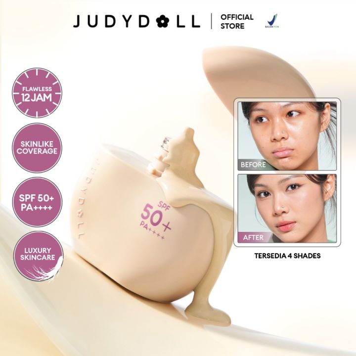 (BEST SELLER) Judydoll Tinted Sunscreen SPF 50+ PA++++ 40ml 6in1  Sunscreen Skintint Moisturizer Primer Tone up, Foundation Concealer  Medium-High