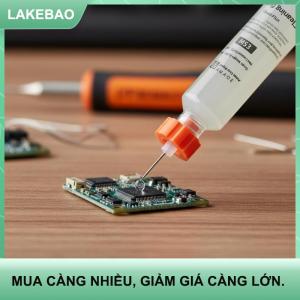 【LAKEBAO】 Hàn Flux M53 kim ống Hàn dán cho điện thoại CPU ứng dụng chính xác Bo mạch chủ sửa chữa
