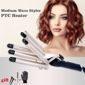 [ส่งจากไทย]เครื่องม้วนผมเซรามิคเครื่องมือจัดแต่งทรงผมผมเครื่องม้วนผมWaverคุณภาพสูงProfessional Pear Flowerกรวยไฟฟ้าห้า