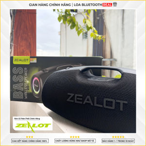 Loa Bluetooth Zealot S78 Phiên Bản mới Supper Bass Công Suất 100W pin 24000mAh [ Mua Loa Tặng Nhạc ]
