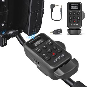 AODELAN Updated ZC-3 Wireless Camcorder LANC 2.5mm Camera Remote Controllor for Sony Canon Video Zoom Focus IRIS and Recording
