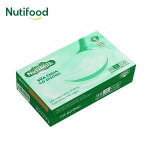 NutiMilk Thùng 48 Hộp Sữa chua Có  Đường TU.NSCCD - Thương Hiệu NUTIFOOD