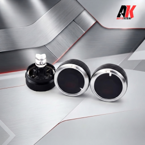 AUTOKEDAI For Perodua Viva 3Colors Aircond knob (plug and play) Aluminum Alloy 3Pcs/Set