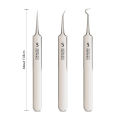 Blackhead Remover Tweezers, Blackhead Remover Comedone Extractor Stainless Steel Precision Pimple Popper Tool for Whitehead Acne Blemishes. 