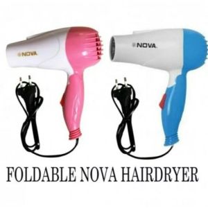 HAIR DRYER MINI HAIR DRYER NOVA NV-1290 1000W HAIR DRYER FOLDABLE PENGERING RAMBUT LIPAT