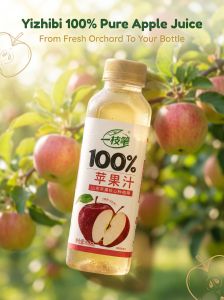 [Yi Zhi Bi] 100% Apple Juice 460ml x 15 Bottles Singapore