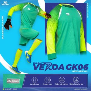Bộ Quần Áo Thủ Môn BULBAL Verda GK06 Có Đệm Tay Và Đệm Hông