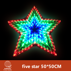 Christmas lantern parol with led lights Colorful Christmas Light Lamp christmas wall lights Decor Christmas Support Led Light