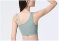 Wander Leo Lylia Yoga Bra in Green. 