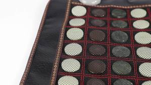 Natural Jade Physiotpy Mat Infrared Heating Tpy Tourmaline Stone Massage Seat Pad for Back Shoulder Leg Body Pain Relief