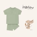 MD - Keola Marlow Series Setelan Pendek Baju Anak Bayi Short / Setelan Anak Korea Kasual Premium Baju Anak Bayi Usia New Born - 3 Tahun. 