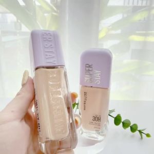 Kem Nền Maybe lline Super Stay Up To 30H Lumi-Matte SPF16 PA+++ Tạo Lớp Nền Căng Sáng Mịn Lì 35ml - - Lớp finish với hiệu ứng lớp makeup căng sáng đa chiều cho lớp nền mướt và ráo. Cùng tone màu tự nhiên phù hợp với tone da của người Việt Nam cho lớp nề