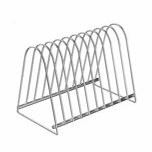 Vinyls Record Display Rack Metal Stand for 7 and 12 inches Albums with Ten Slots for Music Lovers and Home Organization