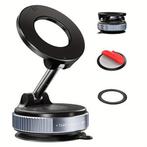 360° Rotatable Magnetic Car Phone Mount Universal Holder for iPhone Samsung Xiaomi Huawei