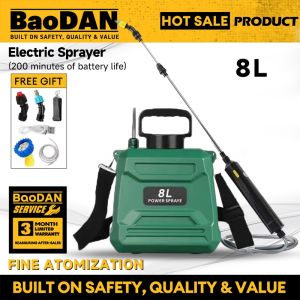 5L/8L Electric Garden Pressure Sprayer Garden Mist Sprayer Knapsack Battery Sprayer Pump Pam Racun Bateri Gardening