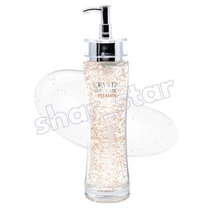 3W Clinic Crystal White Milky Vitamin Plus Essence 150ml Korean Brightening Whitening Face Serum Pink Pearl