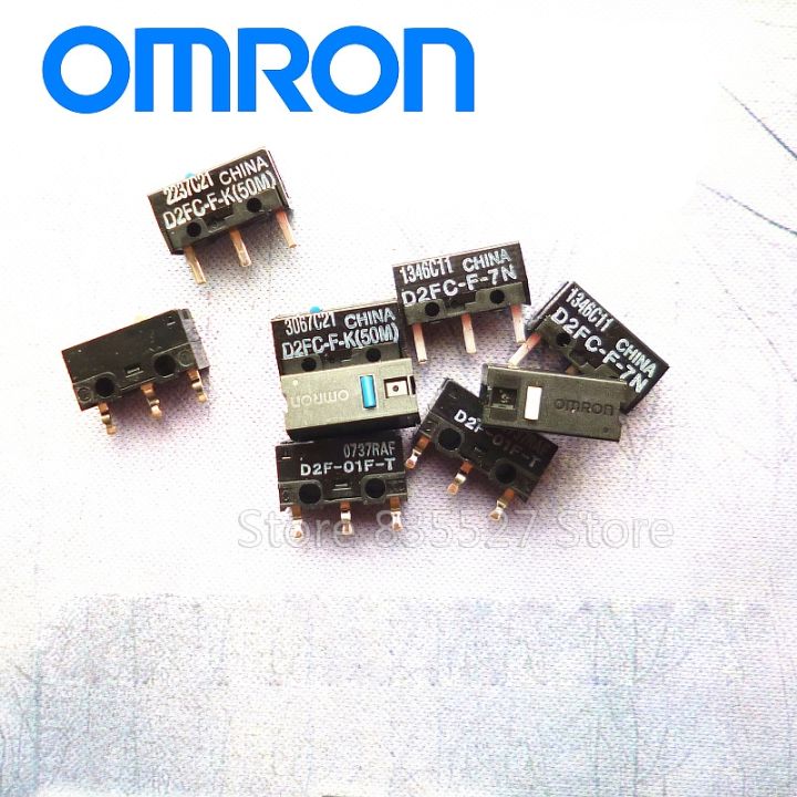 5pcs Omron D2F-F-3-7 Micro Mouse Switches – Original & Brand New – For Mouse Clicks