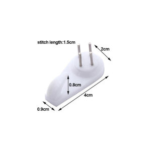 10Pcs Seamless Wall Nail Hook Home Decor Plastic Invisible Photo Frame Hanging Hook