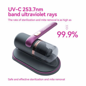 SUKINBO 20000PA Ultraviolet Sterilization Mite Removal Instrument Handheld Wireless Vacuum Cleaner for Bed Sofa 除螨仪