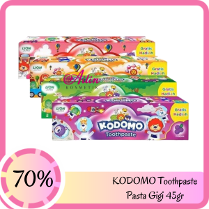 KODOMO Toothpaste Pasta Gigi 45gr BPOM / Pasta Gigi Anak Odol