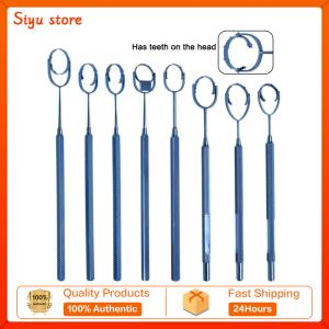 Titanium Alloy Thornton Fixation Ring Swivel Head Eye Ring Fixator Anti-slip Handle Ophthalmic Surgical Instrument