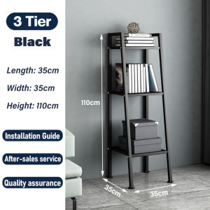 WAROOM 4/5 Tier Trapezoidal Shelves Storage Rack  Metal BookShelf Home Rack Kitchen Rack Rak Serbaguna Rak Buku Rak Besi 梯形置物架
