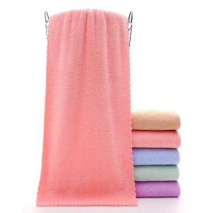 Household thickened towel soft absorbent coral fleece adult male and female dry hair towel children face wash towel