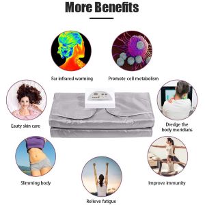 (spots) Household full body detoxification sweat blanket sauna airtight steam portable