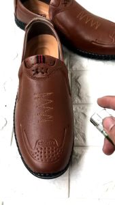 [FreeshipMAX] Giày nam da bò giày lười nam cao cấp màu vàng bòsang trọng lịch lãm mã LC02