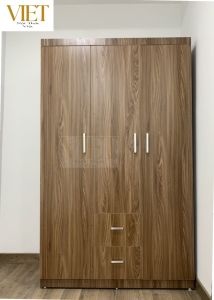 Tủ gỗ chứa đồ 3 cánh Tủ áo quần nhiều màu sắc giá rẻ chất lượng tốt