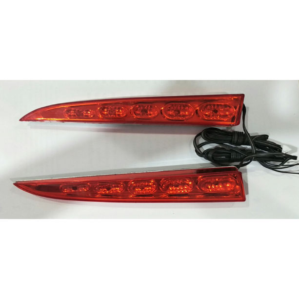 Ready Stock Perodua Alza Myvi Lagi Best Rear Bumper Reflector Lamp With Led Pcs Lazada