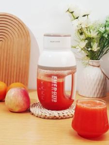 奥克斯便携式榨汁机小型家用多功能果汁机充电动榨汁杯吨吨桶