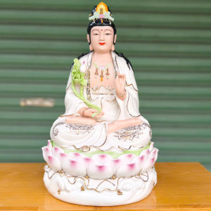 Tượng Đại Thế Chí Bồ Tát Bằng Sứ Đức Hóa cao 31cm