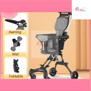 (2026 new model)Folding baby stroller two-way stable soft seat stroller with sunshade,baby stroller lightweight,travel stroller,kids stroller,toddler stroller trike,baby tricycle
