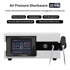 New ESWT Extracorporeal Shock Wave Therapy Machine for Pain Alleviation Erectile Dysfunction Machine Massager Shock Wave Therapy for Pain Physical Therapy Ed Erectile Dysfunction Focused Shock Wave Medical Equipment