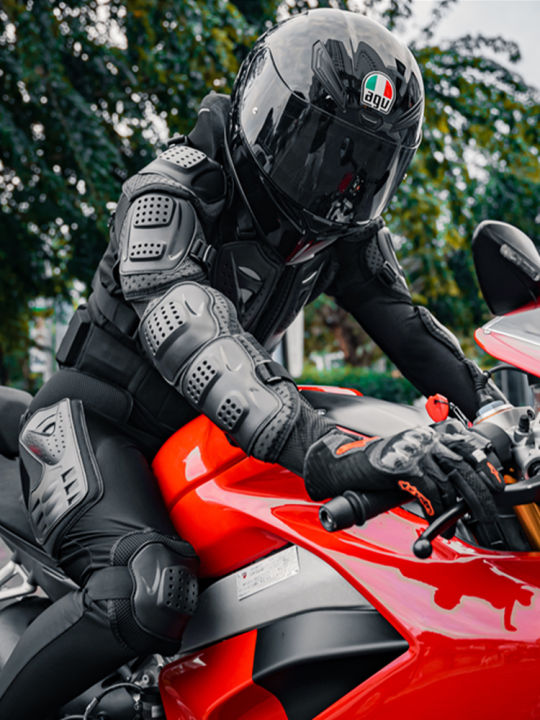 Motorcycle racing armor deals