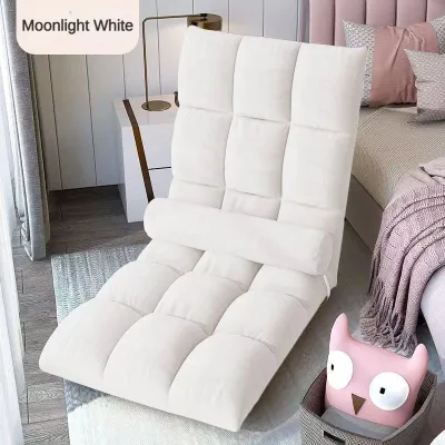 ECOR Saint Villa Japanese-style foldable lazy sofa high-quality soft sofa lazy folding sofa lazy sofa floor chair tatami sofa chair single dormitory chair sofa lazy chair tatami bed sofa (free lumbar pillow)