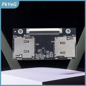 PkYeG Thẻ TF kép thẻ nhớ để CE Giao diện kết nối thẻ mở rộng thẻ cho máy tính điều khiển công nghiệp máy VCR NAS