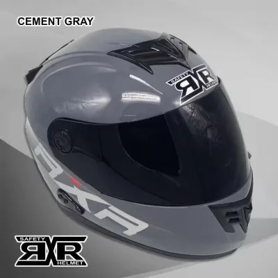 RXR Motorcycle Clear Visor Full Face Helmet Motor Closed Motor Riding Safety Helmets (Model: 558-1)