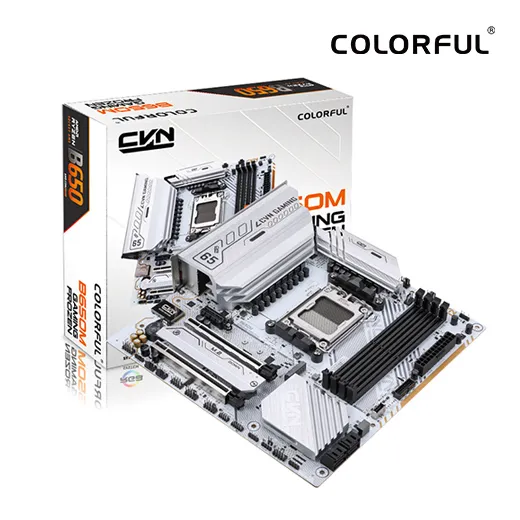 Colorful CVN B650M GAMING FROZEN V14 Motherboard - AMD B650 / AM5