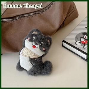 Hmeme Cute Cartoon Plush Shiba Inu Puppy Doll Pendant Backpack Hangings Decoration Gifts