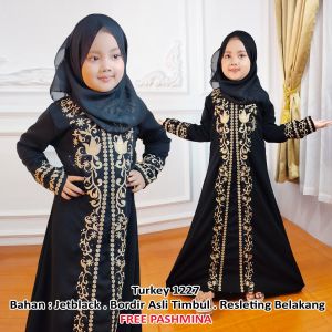 Galeri Abaya Turki Terbaru 2024 Gamis Abaya Turki Termewah 2025 Baju Gamis Couple Ibu Dan Anak
